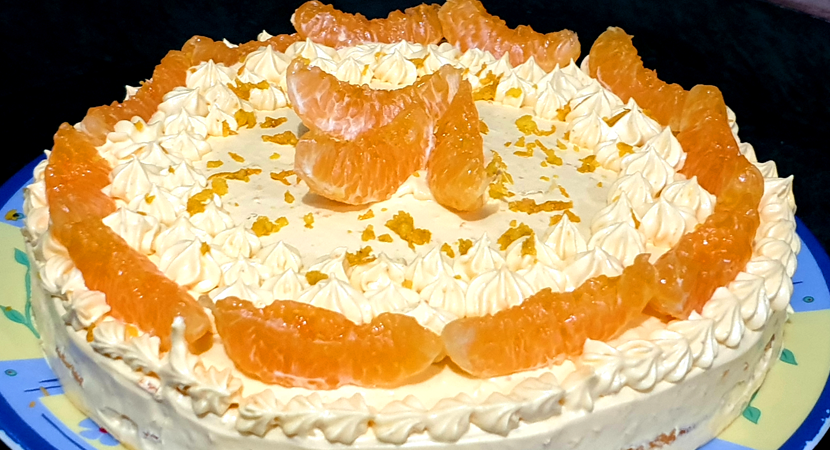 orange dream cake